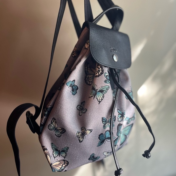 Brand New Authentic Limited Edition Longchamp Butterfly Pack Purse - Picture 3 of 8